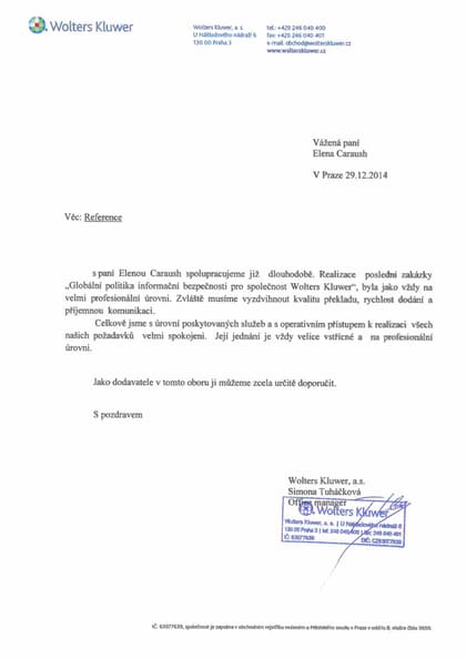 Wolters Kluwer, a.s.