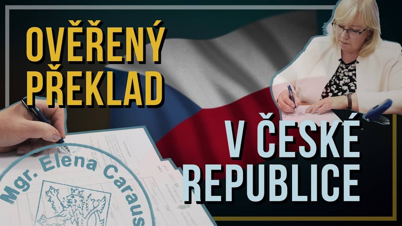 Ověřený překlad v České republice